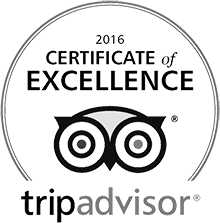 TripAdvisor 2016 Certificate of Excellence